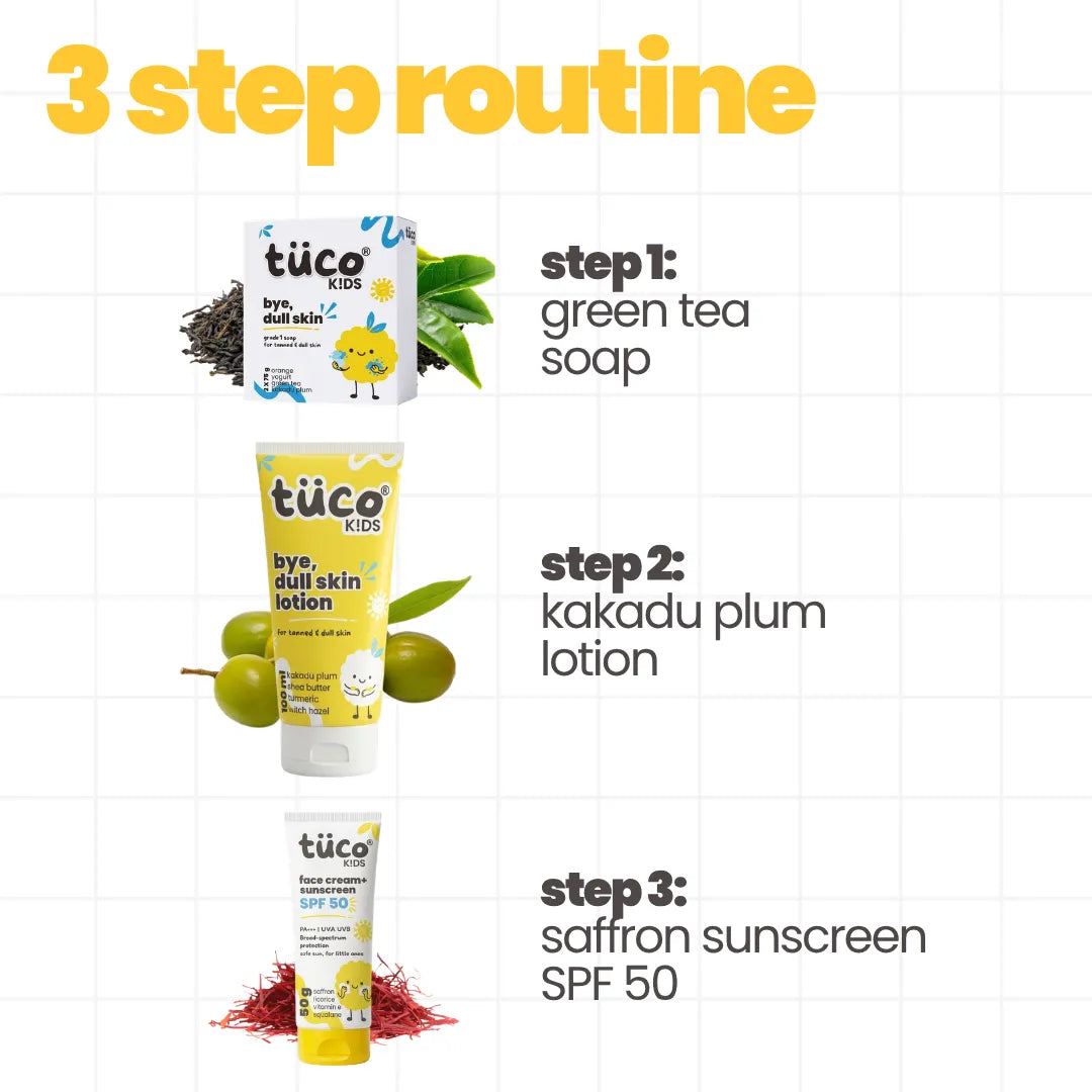 Dull Skin Kit: Soap + Lotion 100ml + Sunscreen SPF 50!