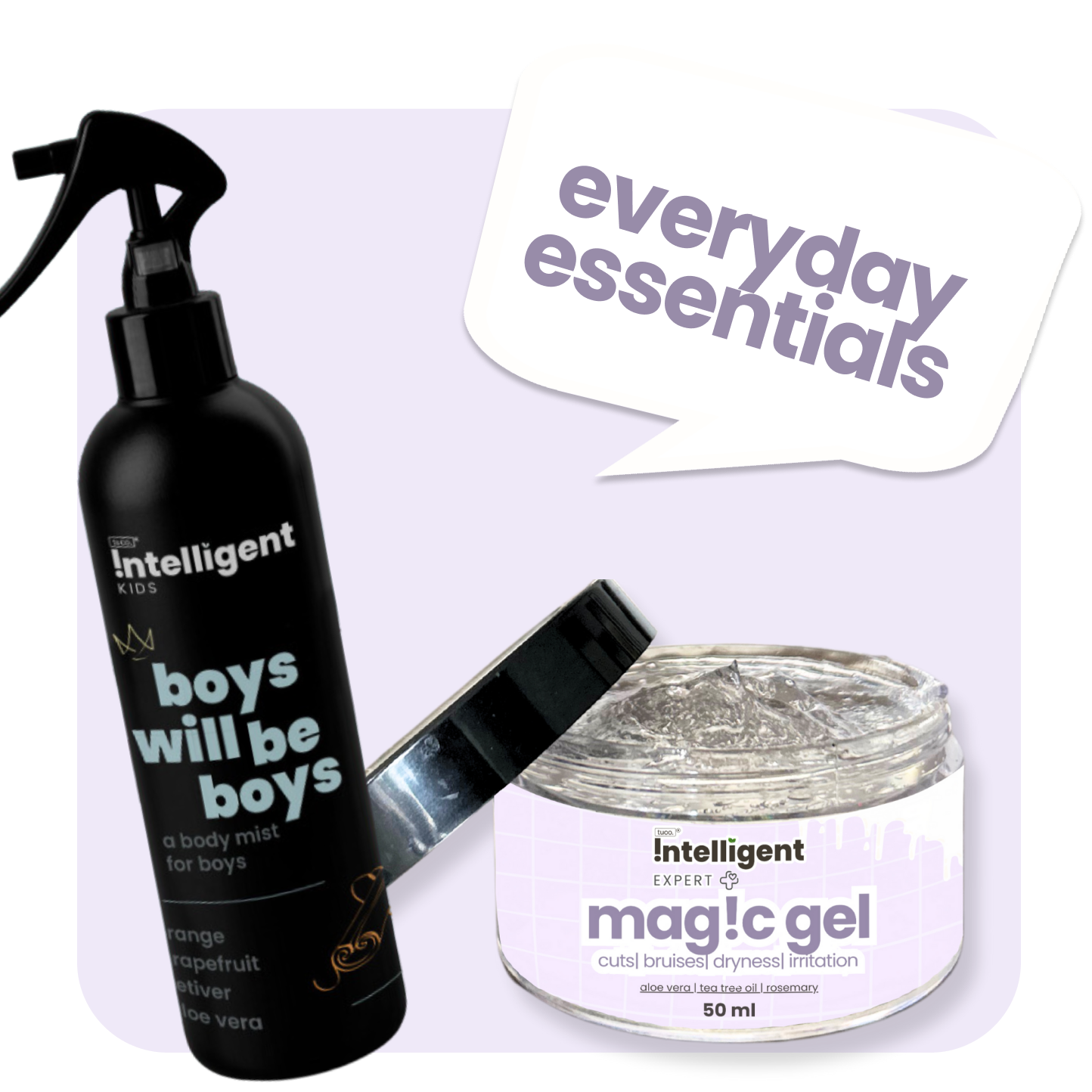 Discover Tuco Intelligent's Everyday Essentials Pack, crafted for kids aged 3-15. This perfect duo keeps your child fresh and hydrated all day long, ensuring comfort and confidence no matter where their adventures take them. Safe, gentle, and designed for everyday care!







