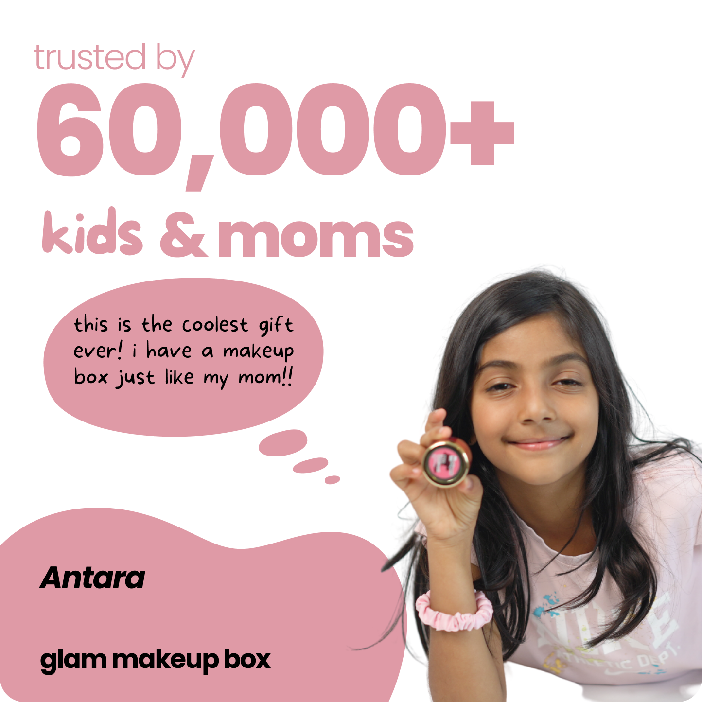 Worried about letting your child use makeup with harmful chemicals? Meet the Tuco Kids Glam Makeup Box, crafted for kids aged 3+. Includes Beetroot & Cocoa Triple Tint for lips, cheeks, and eyes, Kiddy Kohl for non-toxic eye care, and Peel-Off Nail Paint for chemical-free fun. Free from toxins, parabens, and harsh chemicals, it’s safe, gentle, and perfect for dress-up time!







