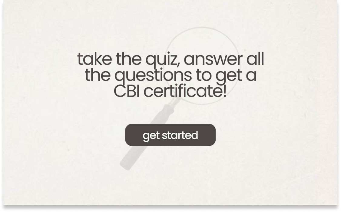 Join CBI — open