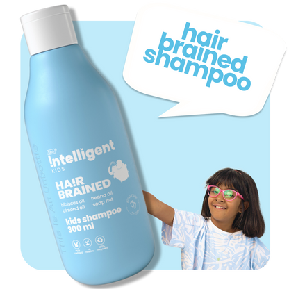 TuCo Intelligent Kids Shampoo is the perfect solution for kids aged 3-15, designed to gently cleanse and nourish their hair with natural ingredients like Hibiscus, Henna, Reetha, and Amla. This sulfate-free, paraben-free formula soothes itchy scalps, detangles knots, and leaves hair soft, shiny, and strong. Ideal for sensitive skin, this eco-friendly shampoo is cruelty-free and made with plant-based extracts to promote healthy hair growth. Whether you're looking for a chemical-free, safe shampoo for kids or