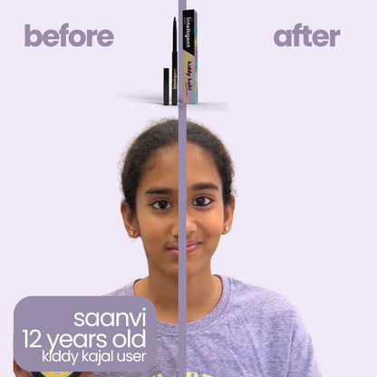 Looking for a safe, non-toxic eyeliner for kids? Tuco Kids Kiddy Kohl, crafted for kids aged 3+, is infused with Castor Oil to nourish lashes, Carbon Black for bold pigment, and Beeswax for a smooth glide. Gentle on sensitive eyes and skin, it’s free from harsh chemicals and delivers long-lasting color and definition. Perfect for worry-free use!







