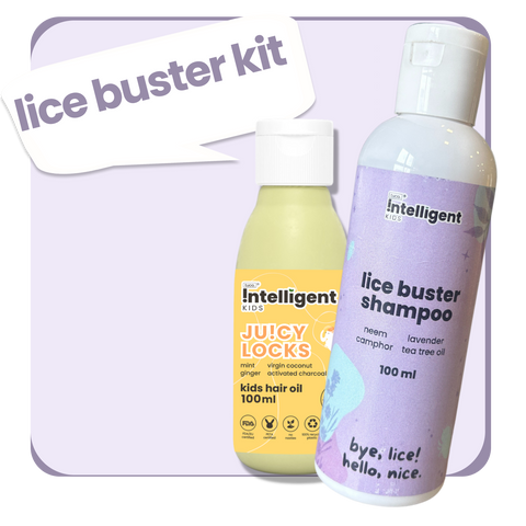 Lice Fighter Kit: Juicy Locks 100ml + Lice Buster Shampoo 100ml