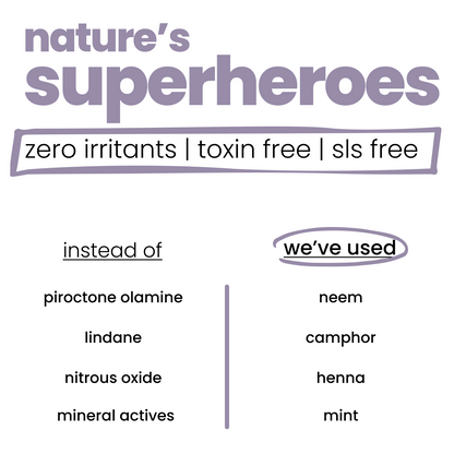 Say goodbye to lice and itchy scalps with the Tuco Kids Lice Buster Kit! Designed for kids aged 3–15, it includes a gentle hair oil and shampoo enriched with Camphor, Neem, Tea Tree Oil, and Lavender to fight lice, soothe irritation, and keep hair soft and manageable. Free from SLS, Parabens, and Phthalates, it’s eco-friendly, cruelty-free, and perfect for delicate scalps!







