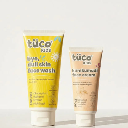 Kumkumadi Glow Kit: Dull Skin Face Wash + Kumkumadi Face Cream