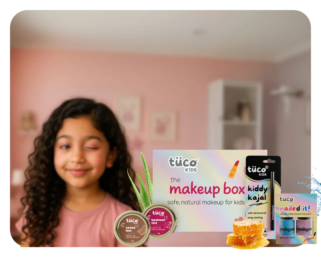 Safe and Natural Glam Makeup Regimen