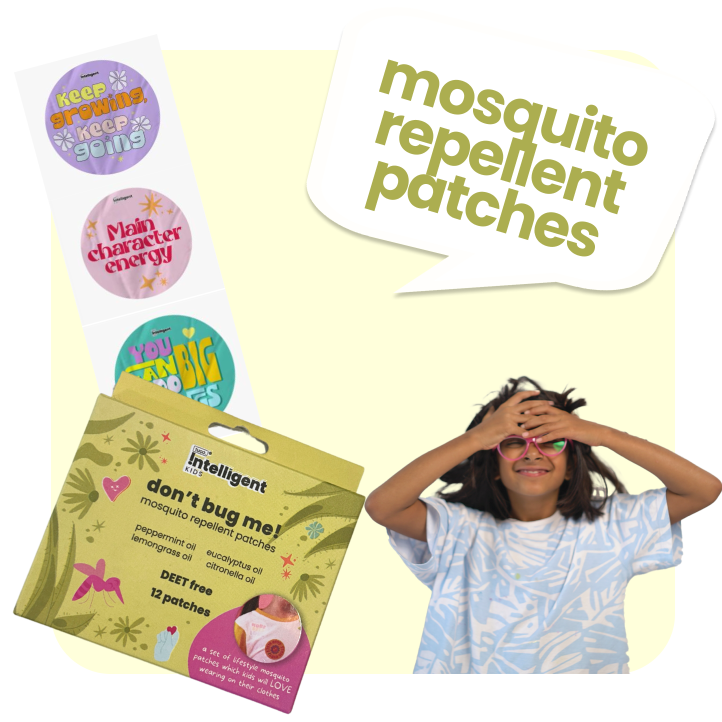 Tired of mosquito repellents with harsh smells and chemicals? Discover Tuco Don’t Bug Me Mosquito Repellent Patches! Infused with Citronella, Eucalyptus, Peppermint, and Lemongrass Oils, these chemical-free patches provide long-lasting protection. Safe for sensitive skin, SLS, Paraben, and Phthalate-free, they’re perfect for worry-free outdoor adventures!
