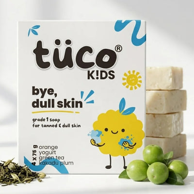Bye, Dull Skin Kids Soap with Turmeric (Pack of 4)