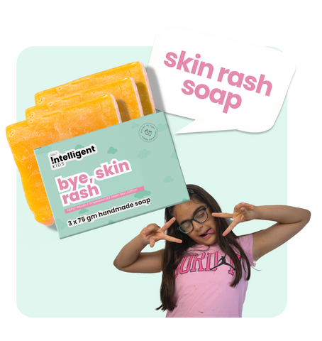 Bye, Skin Rash Soap (Pack of 3 - 3x75gm).