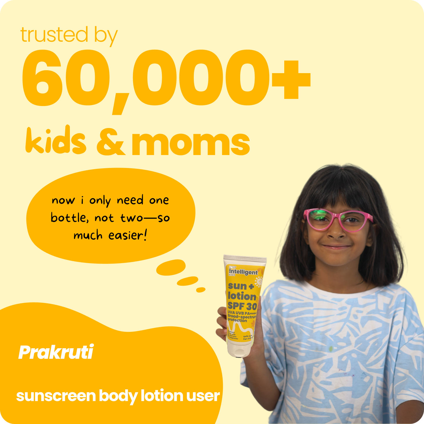 Protect your kids from the sun with Tuco Intelligent 2-in-1 Lotion + Sunscreen SPF 30! Lightweight, non-greasy, and enriched with Saffron and Squalane, it shields kids aged 3-15 from harmful UV rays while keeping skin soft and hydrated. Free from Oxybenzoate, Benzophenone, SLS, Parabens, and Phthalates, it’s perfect for sensitive skin. PETA certified, eco-friendly, and mom-approved!







