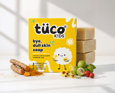 Bye, Dull Skin Kids Soap with Turmeric Pack of 3