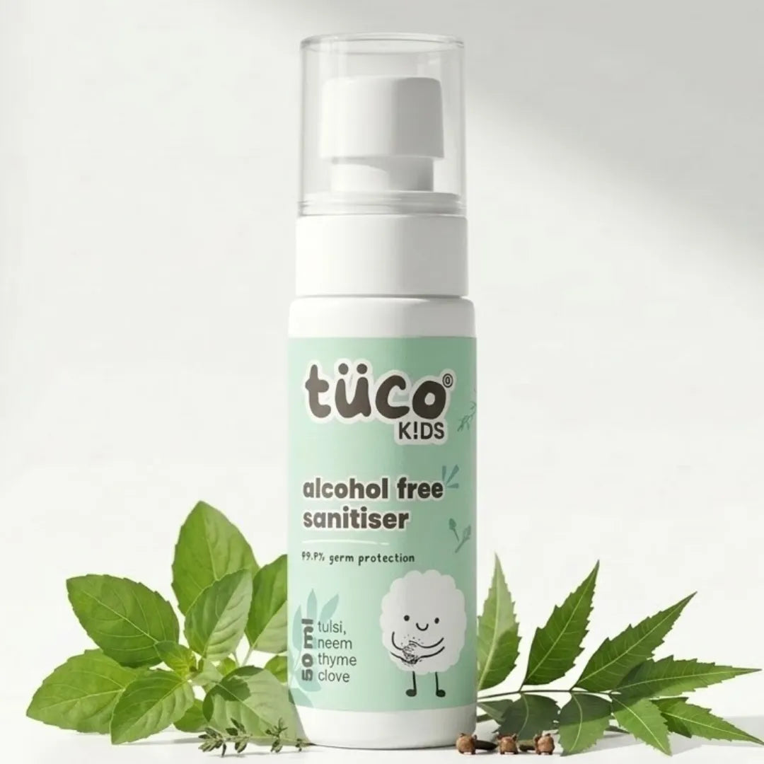Alcohol Free Hand Sanitizer for Kids - 50ml — natural kids skincare | Tuco Kids
