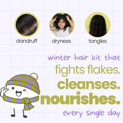Anti-Dandruff Winter Hair Pack — for dandruff, dryness and tangles | Tuco Kids