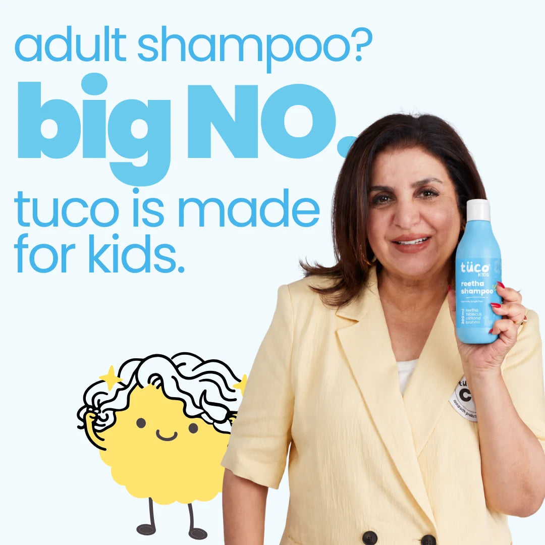 Natural Shampoo for Kids - 300 ml (Pack of 3)
