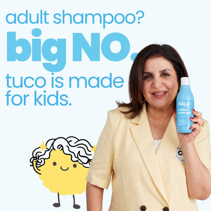 Natural Shampoo for Kids - 300 ml (Pack of 3)