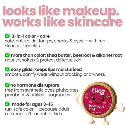 Beetroot Lip Cheek Eye Tint | Tuco Kids