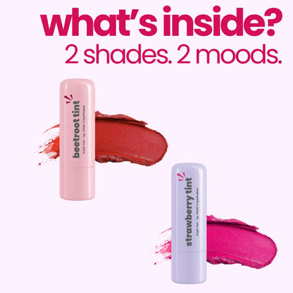 Beetroot & Strawberry Triple Tints