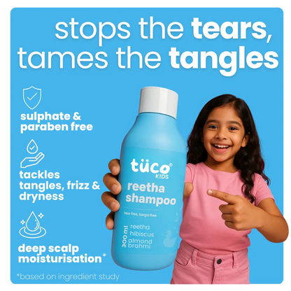 Natural Shampoo for Kids - 300 ml