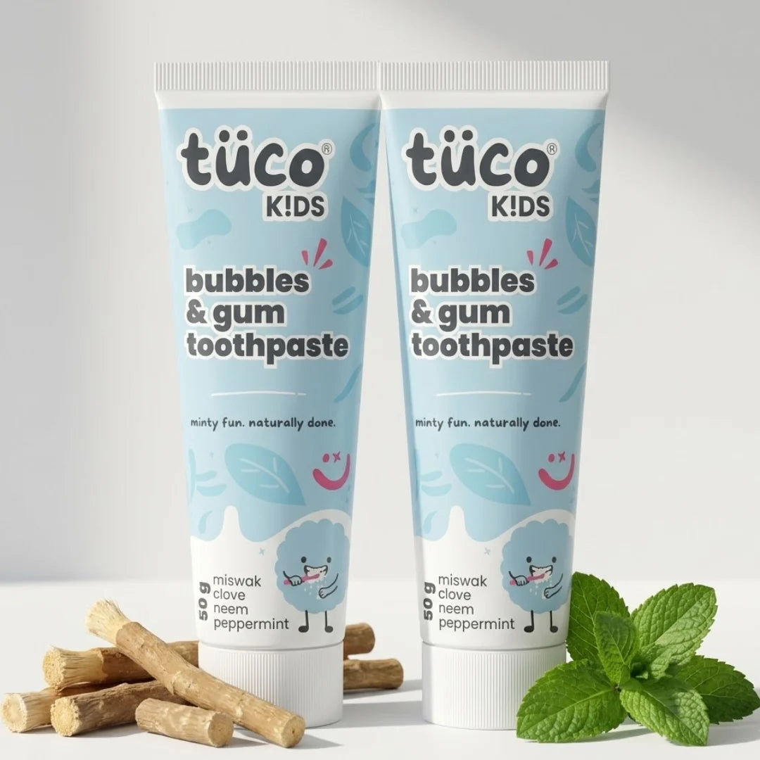 bubbles & gum toothpaste (Pack of 2).