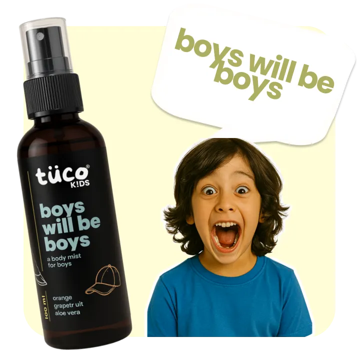 Body Mist for Boys: Natural, Safe, Alcohol free, Fragrance for Kids