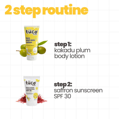 Bye, Dull Skin Gentle Kit Lotion + Sunscreen SPF30