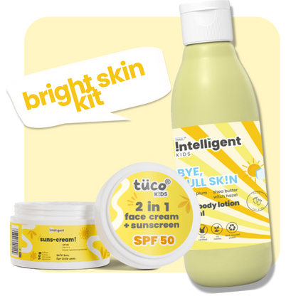 Bright Skin Kit : Lotion + Sunscreen