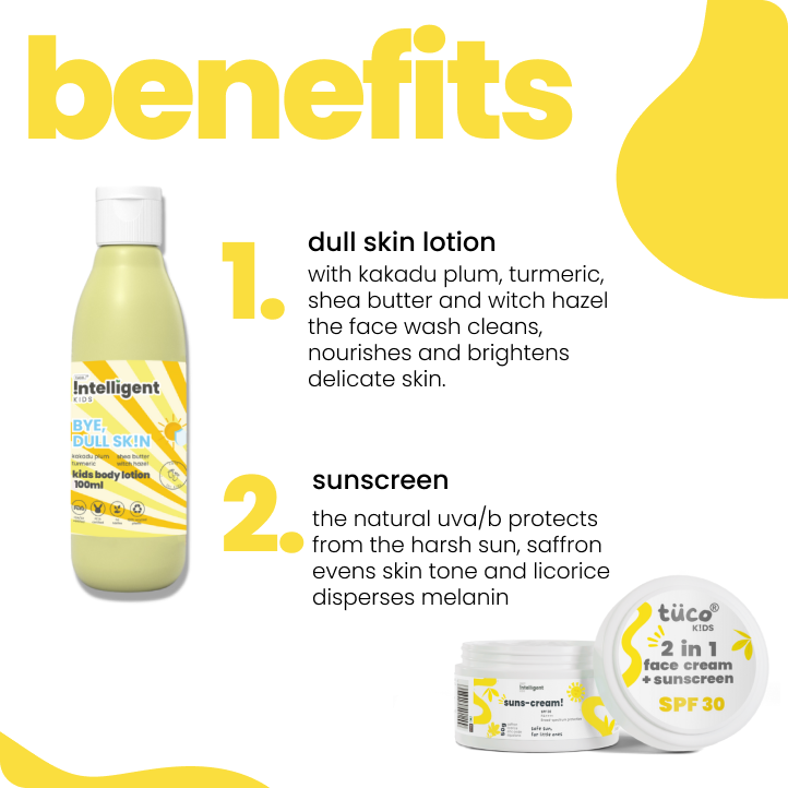 Bright Skin Kit Starter Pack: Dull Skin Lotion (100ml) + Sunscreen SPF 30