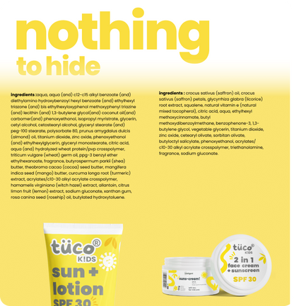 Ultimate Face + Body Kit : Sun Lotion + Sunscreen (SPF 30)