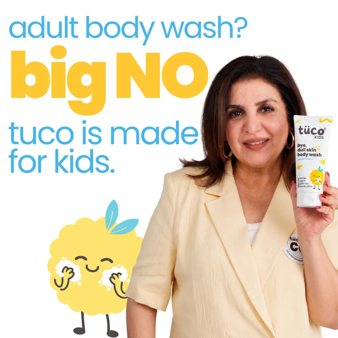 Bye Dull Skin Body Wash for kids – cleanses pollution and outdoor dullness, restores skin's natural appearance