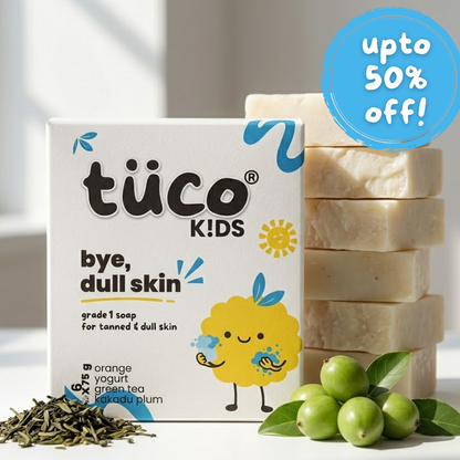 Bye, Dull Skin Kids Soap (Pack of 6)! — natural kids skincare | Tuco Kids