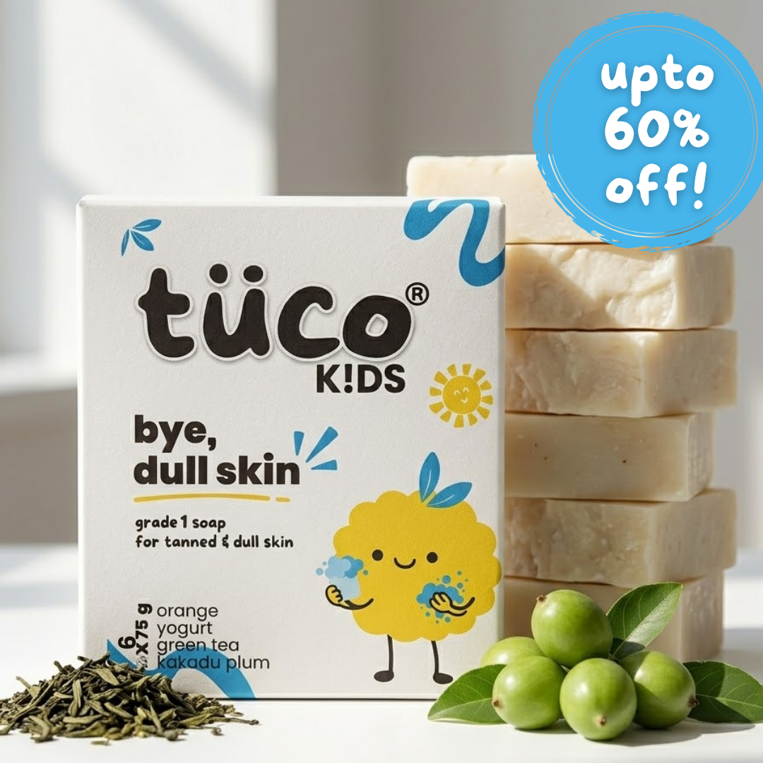 Bye, Dull Skin Kids Soap (Pack of 6) — natural kids skincare | Tuco Kids