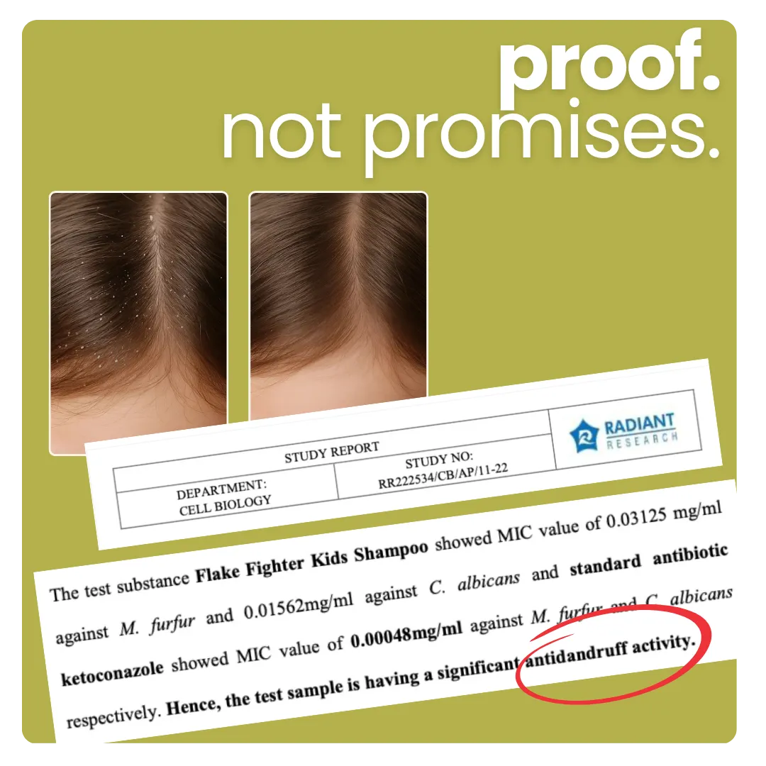 The Safe Dandruff Regimen