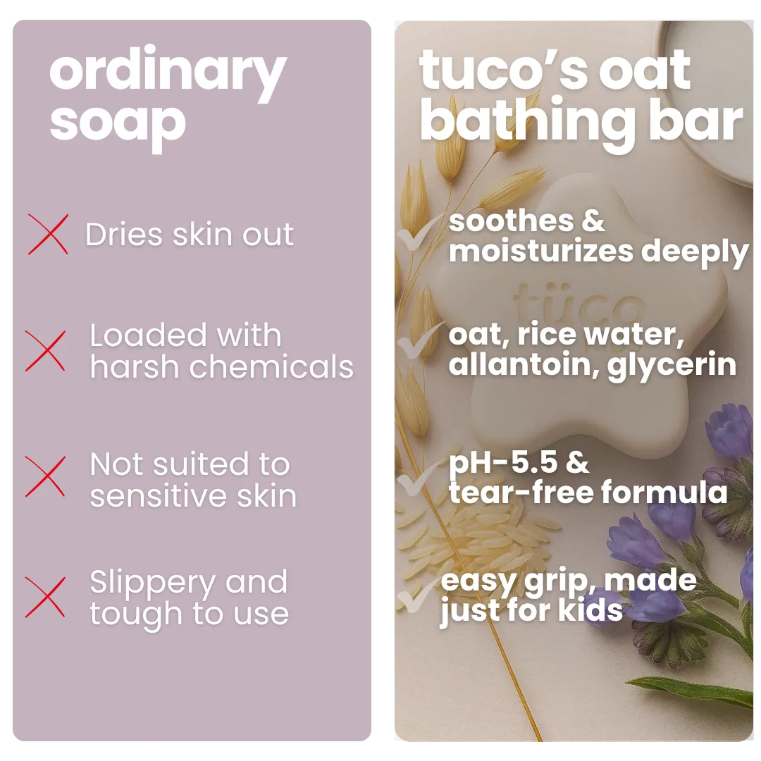 oat bathing bar pack of 2