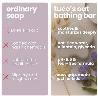 oat bathing bar pack of 2