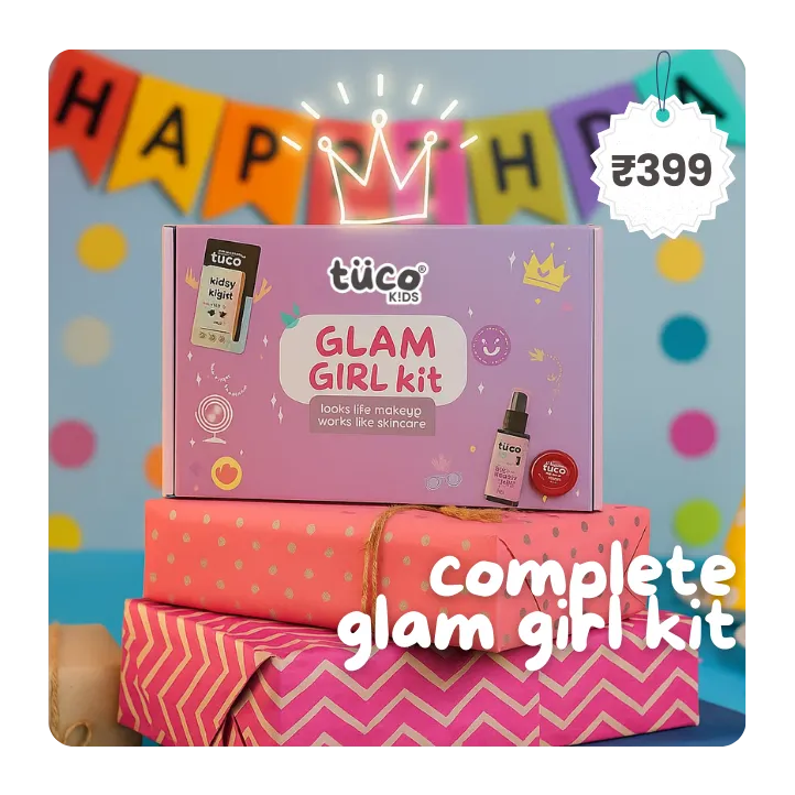 Tuco Kids Complete Glam Girl Kit gift box at Rs 399 – nontoxic makeup kit for girls
