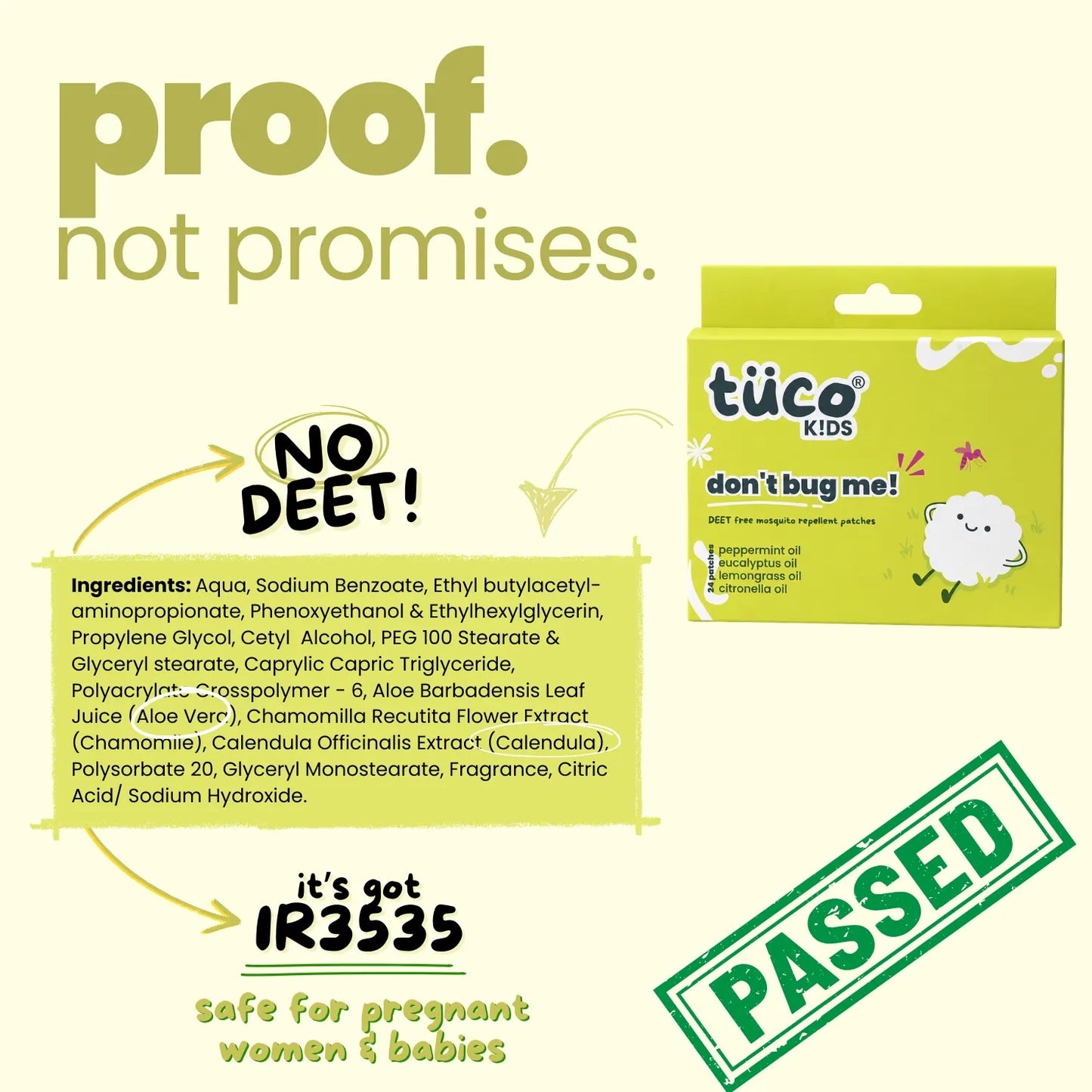 Don't Bug Me- Mosquito Repellent Patches!