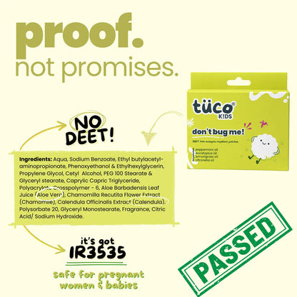 Don't Bug Me- Mosquito Repellent Patches!