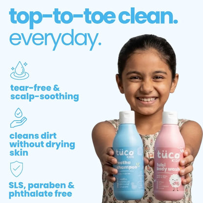 Daily Clean Combo: Shampoo + Shower Gel — key ingredients | Tuco Kids