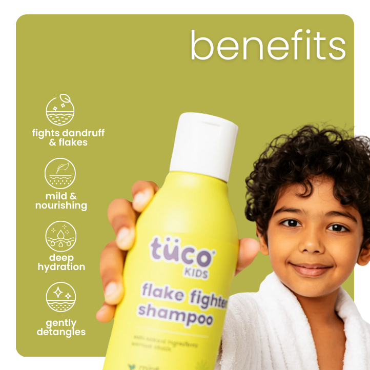 Effectively fights dandruff and flakes, soothes itchy scalps, nourishes growing hair and skin, deeply hydrates, and encourages detangling.