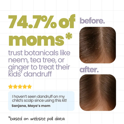 The Safe Dandruff Regimen