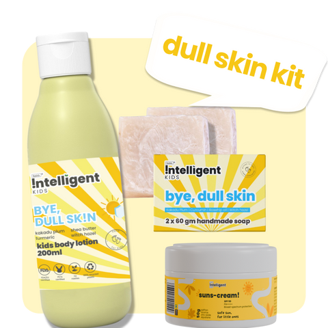 Dull Skin Kit : Soap + Lotion + Sunscreen