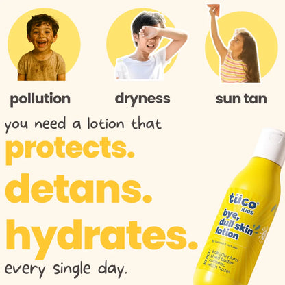 Bye, Dull Skin Body Lotion for Kids - 200 ml