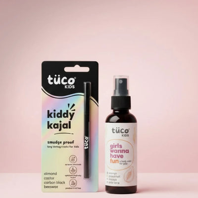 Everyday Essentials Natural Body Mist + Kajal for Kids