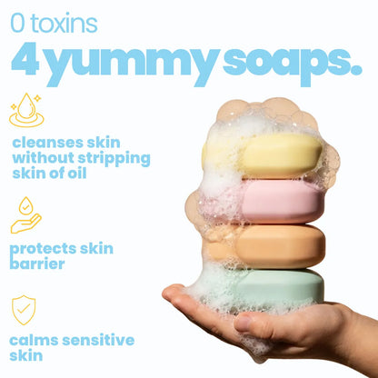 Kids Daily Soap: Pack of 4