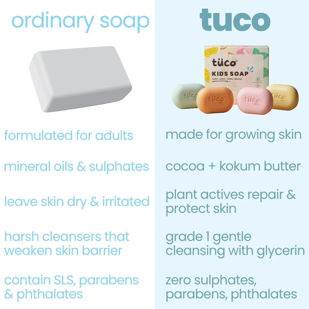 Kids Daily Soap: Pack of 4