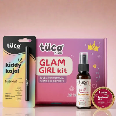 Glam Girl Kit: Beetroot Triple Tint + Fresh Body Mist + Kiddy Kajal