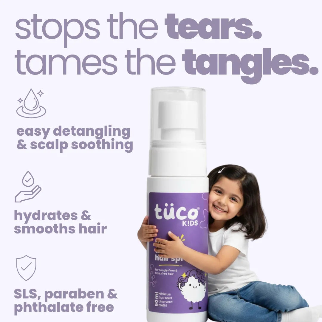 Hair Detangler Spray For Kids | Tuco Kids