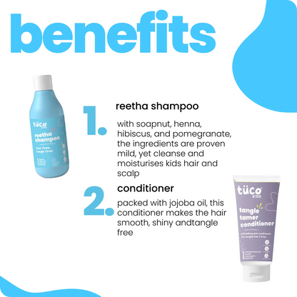 Haircare Duo: Shampoo 300ml + Conditioner 100g