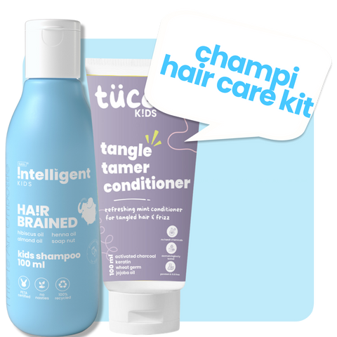Champi Hair Care Kit: Shampoo 100ml + Conditioner 100ml