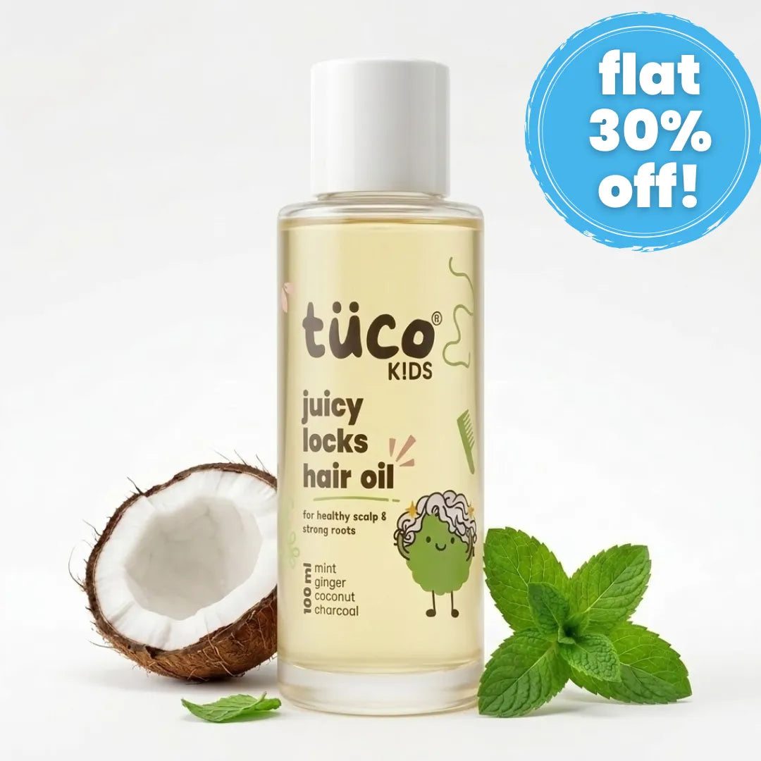 Juicy Locks Hair Oil (100 ml). — natural kids skincare | Tuco Kids